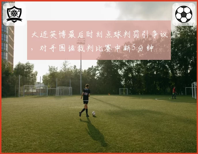 大连英博最后时刻点球判罚引争议，对手围堵裁判比赛中断5分钟